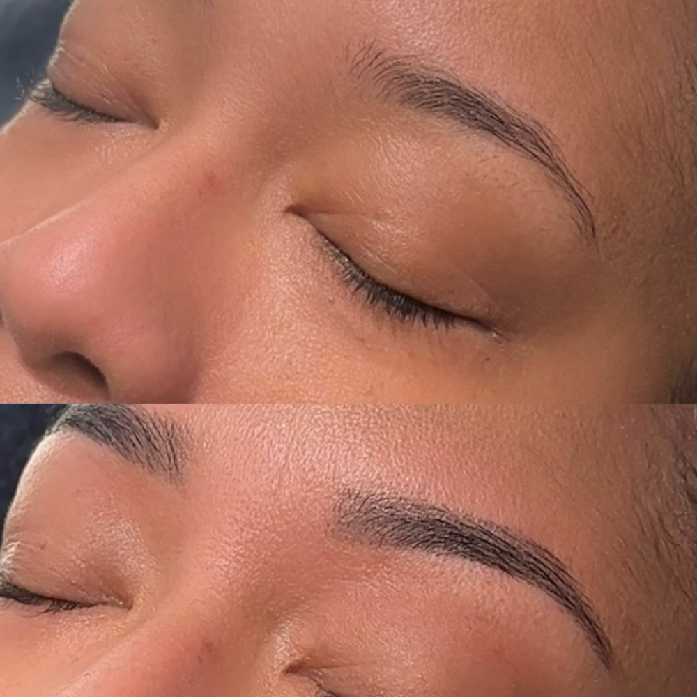 BROWS TINTED